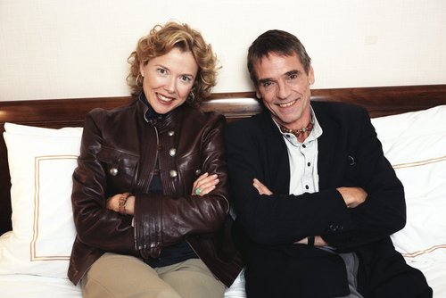 Jeremy Irons and Annette Bening at the Toronto Film Festival